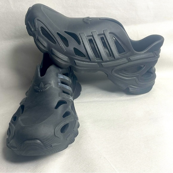 Adidas AdiFOM Supernova Sandals Wokens Size US 4 A Black Foam Clogs Style IF3915 - Picture 1 of 14